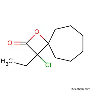 1-Oxaspiro[3.6]decan-2-one, 3-chloro-3-ethyl-