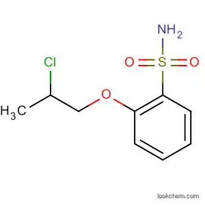 Molecular Structure of 138681-81-9 (Benzenesulfonamide, 2-(2-chloropropoxy)-)