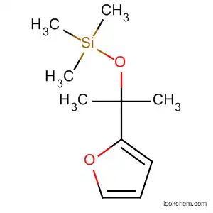 Molecular Structure of 138768-46-4 (Silane, [1-(2-furanyl)-1-methylethoxy]trimethyl-)