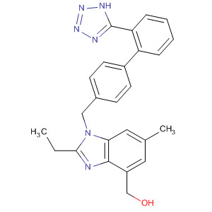 1H-Benzimidazole-4-methanol, 2-ethyl-6-methyl-1-[[2'-(1H-tetrazol-5-yl)[1,1'-biphenyl]-4-yl]methyl]-
