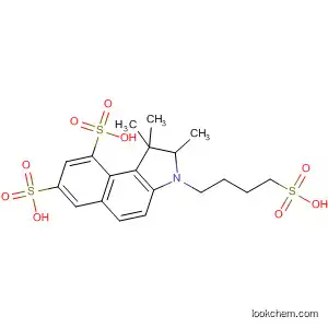 Molecular Structure of 138913-76-5 (1H-Benz[e]indole-7,9-disulfonic acid,
2,3-dihydro-1,1,2-trimethyl-3-(4-sulfobutyl)-)