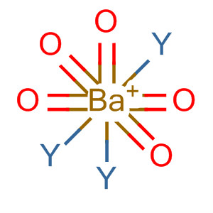 Molecular Structure of 138923-54-3 (Barium(1+), pentaoxotris(yttrium)-)