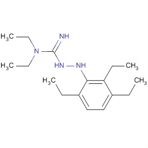 Molecular Structure of 138998-27-3 (Hydrazinecarboximidamide, N,N-diethyl-2-(2,3,6-triethylphenyl)-)