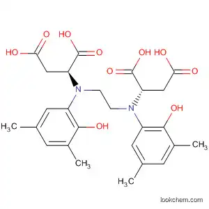 Molecular Structure of 139052-12-3 (L-Aspartic acid,
N,N'-1,2-ethanediylbis[N-(2-hydroxy-3,5-dimethylphenyl)-)