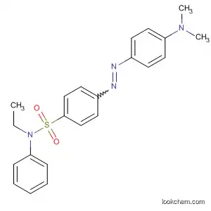 Molecular Structure of 139052-24-7 (Benzenesulfonamide,
4-[[4-(dimethylamino)phenyl]azo]-N-ethyl-N-phenyl-)