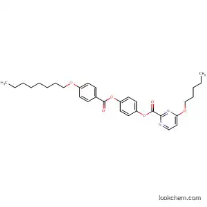 Molecular Structure of 139121-71-4 (3-Pyridazinecarboxylic acid, 6-(pentyloxy)-,
4-[[4-(octyloxy)benzoyl]oxy]phenyl ester)