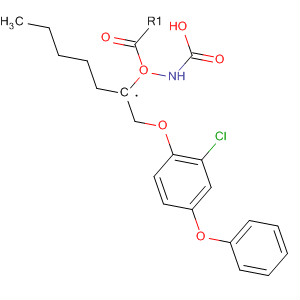 Carbamic acid, [2-(2-chloro-4-phenoxyphenoxy)ethyl]-, pentyl ester