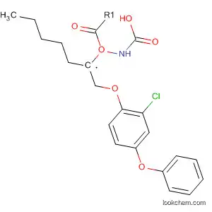 Molecular Structure of 139323-82-3 (Carbamic acid, [2-(2-chloro-4-phenoxyphenoxy)ethyl]-, pentyl ester)