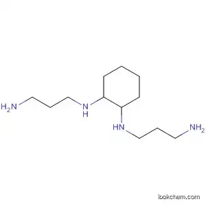 Molecular Structure of 139559-15-2 (1,2-Cyclohexanediamine, N,N'-bis(3-aminopropyl)-, cis-)