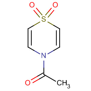 Molecular Structure of 140390-04-1 (4H-1,4-Thiazine, 4-acetyl-, 1,1-dioxide)