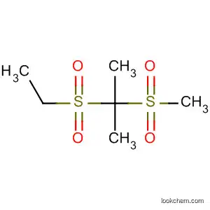 Molecular Structure of 141198-62-1 (Propane, 2-(ethylsulfonyl)-2-(methylsulfonyl)-)