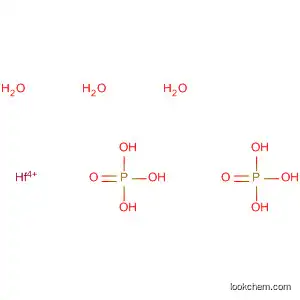 Molecular Structure of 141523-01-5 (Phosphoric acid, hafnium(4+) salt (2:1), trihydrate)
