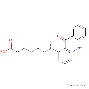 Molecular Structure of 141523-41-3 (Hexanoic acid, 6-[(9,10-dihydro-9-oxo-1-acridinyl)amino]-)