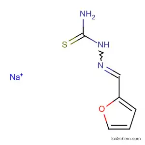 Molecular Structure of 141523-98-0 (Hydrazinecarbothioamide, 2-(2-furanylmethylene)-, monosodium salt)