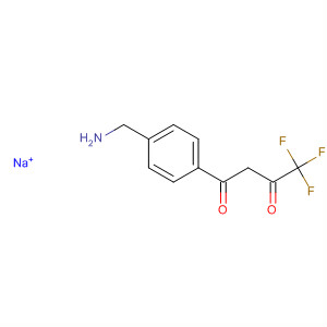 1,3-Butanedione, 1-[4-(aminomethyl)phenyl]-4,4,4-trifluoro-, ion(1-), sodium