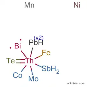 Molecular Structure of 141560-88-5 (Antimony bismuth cobalt iron lead manganese molybdenum nickel
tellurium thorium oxide)