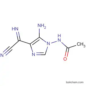 Molecular Structure of 141563-18-0 (Acetamide, N-[5-amino-4-(cyanoiminomethyl)-1H-imidazol-1-yl]-)