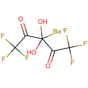 Molecular Structure of 141572-91-0 (2,4-Pentanedione, 1,1,1,5,5,5-hexafluoro-, ion(1-), barium, dihydrate)