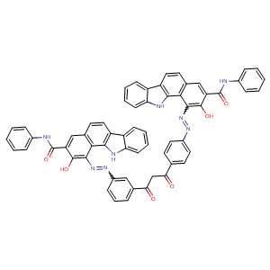 Molecular Structure of 141573-04-8 (11H-Benzo[a]carbazole-3-carboxamide,
2-hydroxy-1-[[3-[3-[4-[[2-hydroxy-3-[(phenylamino)carbonyl]-11H-benzo[
a]carbazol-1-yl]azo]phenyl]-1,3-dioxopropyl]phenyl]azo]-N-phenyl-)
