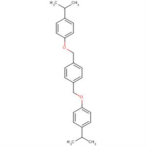 Molecular Structure of 141573-82-2 (Benzene, 1,4-bis[[4-(1-methylethyl)phenoxy]methyl]-)