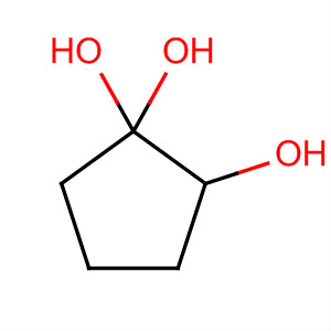 Molecular Structure of 141577-12-0 (Cyclopentanetriol)