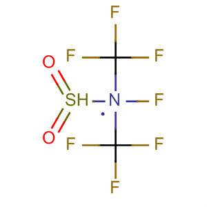 Molecular Structure of 141577-86-8 (Sulfamoyl fluoride, bis(trifluoromethyl)-)
