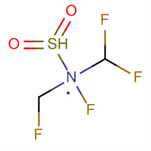 Molecular Structure of 141577-88-0 (Sulfamoyl fluoride, (difluoromethyl)(fluoromethyl)-)