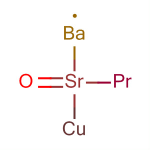 Molecular Structure of 141617-25-6 (Barium copper praseodymium strontium oxide)