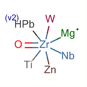 Molecular Structure of 141617-28-9 (Lead magnesium niobium titanium tungsten zinc zirconium oxide)