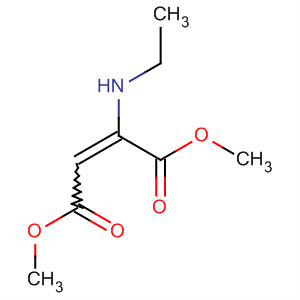 Molecular Structure of 141625-42-5 (2-Butenedioic acid, 2-(ethylamino)-, dimethyl ester)