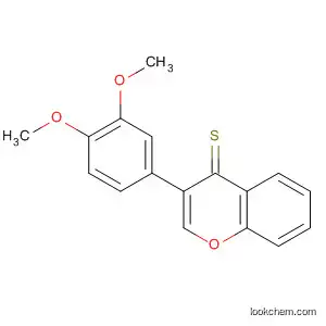 4H-1-Benzopyran-4-thione, 3-(3,4-dimethoxyphenyl)-