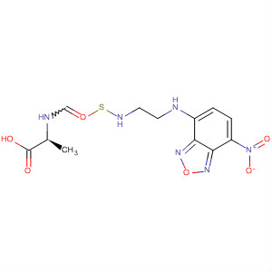 Molecular Structure of 141651-63-0 (L-Alanine,
N-[[[2-[(7-nitro-2,1,3-benzoxadiazol-4-yl)amino]ethyl]amino]thioxomethyl
]-)