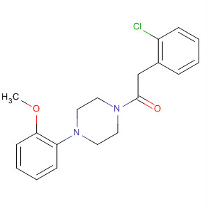 Piperazine, 1-(chlorophenylacetyl)-4-(2-methoxyphenyl)-