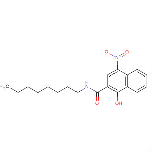 2-Naphthalenecarboxamide, 1-hydroxy-4-nitro-N-octyl-