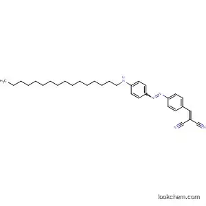 Molecular Structure of 141801-43-6 (Propanedinitrile, [[4-[[4-(hexadecylamino)phenyl]azo]phenyl]methylene]-)
