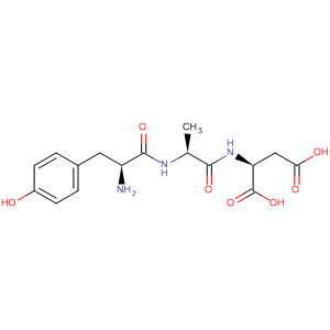 Molecular Structure of 141890-59-7 (L-Aspartic acid, N-(N-L-tyrosyl-L-alanyl)-)