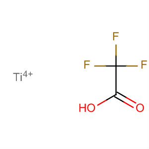 Molecular Structure of 141914-30-9 (Acetic acid, trifluoro-, titanium(4+) salt)