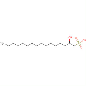 Molecular Structure of 141946-79-4 (1-Hexadecanesulfonic acid, 2-hydroxy-)