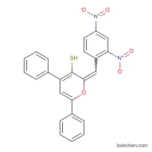Molecular Structure of 141947-55-9 (2H-Thiopyran, 2-[(2,4-dinitrophenyl)methylene]-4,6-diphenyl-)