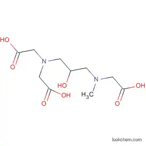 Molecular Structure of 142048-01-9 (Glycine, N-[3-[bis(carboxymethyl)amino]-2-hydroxypropyl]-N-methyl-)
