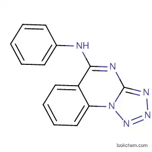 Molecular Structure of 142336-63-8 (Tetrazolo[1,5-a]quinazolin-5-amine, N-phenyl-)