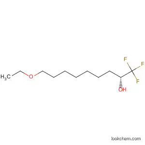 Molecular Structure of 142385-93-1 (2-Nonanol, 9-ethoxy-1,1,1-trifluoro-, (R)-)