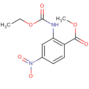 Benzoic acid, 2-[(ethoxycarbonyl)amino]-4-nitro-, methyl ester