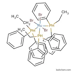 Molecular Structure of 142417-73-0 (Ruthenium, tribromotris(ethyldiphenylphosphine)-)