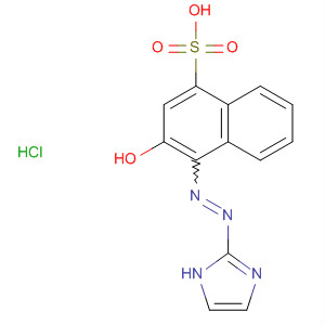 1-Naphthalenesulfonic acid, 3-hydroxy-4-(1H-imidazol-2-ylazo)-, monohydrochloride