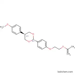 1,3-Dioxane,
5-(4-methoxyphenyl)-2-[4-[2-(2-propenyloxy)ethoxy]phenyl]-, trans-