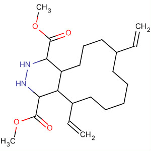 Molecular Structure of 142754-92-5 (5,8:11,14-Diethenocyclododeca[d]pyridazine-1,4-dicarboxylic acid,
dihydro-, dimethyl ester)
