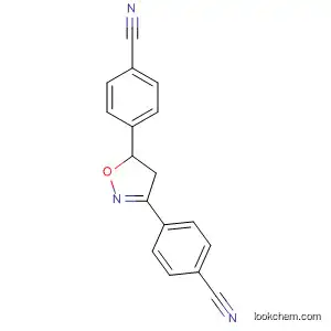 Benzonitrile, 4,4'-(4,5-dihydro-3,5-isoxazolediyl)bis-