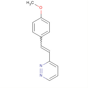 Pyridazine, 3-[2-(4-methoxyphenyl)ethenyl]-