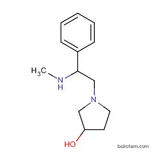 Molecular Structure of 142773-89-5 (3-Pyrrolidinol, 1-[2-(methylamino)-2-phenylethyl]-)